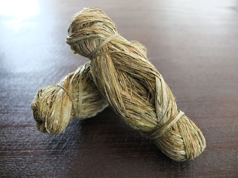 Green Hemp Thread